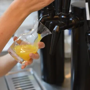 Mimosa Flights for Brunch