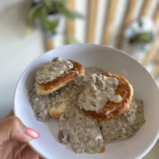 biscuits and gravy