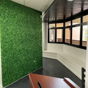 artificial grass wall