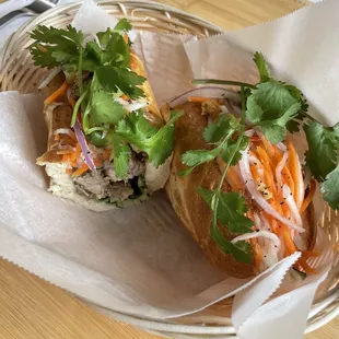 Banh Mi with pork