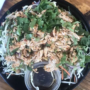 BT's Famous Chili Chicken Cabbage Salad