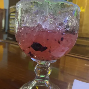 BlackBerry Margarita (partially drank because who can wait)