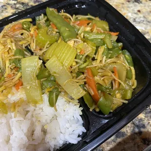 a close up of a plate of food