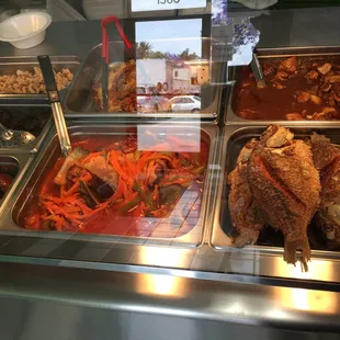 interior, chicken wings and fried chicken