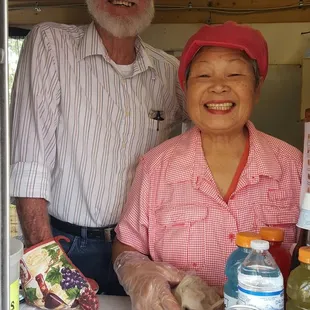 The owners of Bua Loy Thai food truck. Family owned business. They're really sweet!