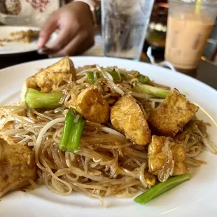 Pad Thai with tofu