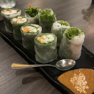 Green Salad Rolls