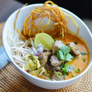 Khao-Soi Rib eye