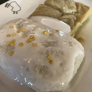 Sweet Rice and Thai Custard