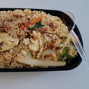 Basil chicken Fried Rice