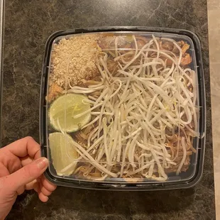Pad Thai Takeout- Picture doesn&apos;t do it justice portraying the portion and presentation! It was so good!!