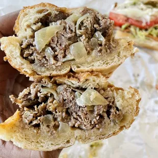 1/2 Cheesesteak Sandwich