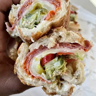 1/2 Bub's Italian Hoagie Sandwich