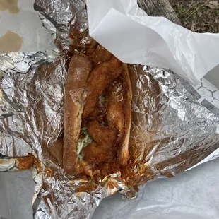 Half Chicken Parmesan Sandwich ($12)