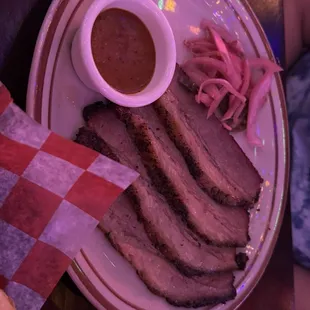 Brisket plate (not great small portion for price)