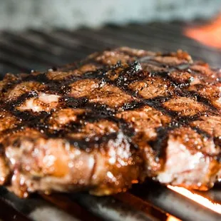 The month of June Grilled Ribeye Steak is featured, delicious!