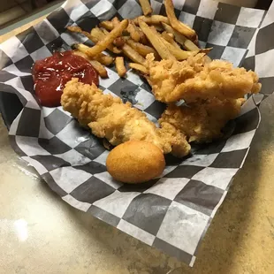 fish and chips, fish, seafood, food