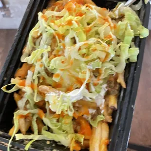 Doctored up the Carne Asada Chili Cheese Fries