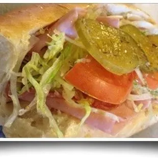 a sub sandwich