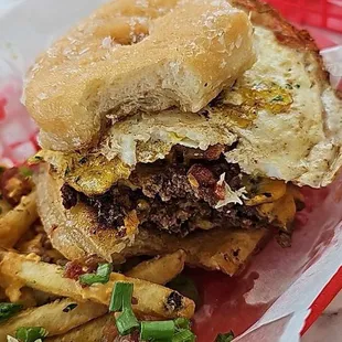 Donut Speak To Me Burger