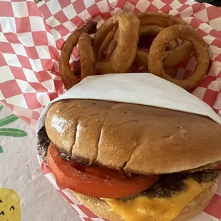 #2 Combo with cheese and french fried onions