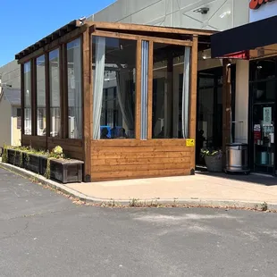New patio situation is super nice!