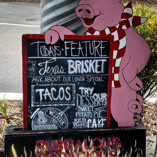 a pig with a bandana