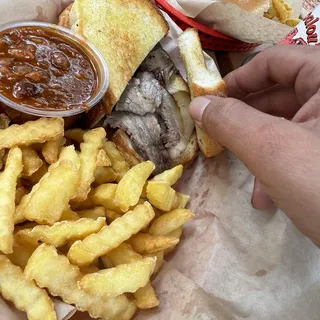 Texas Brisket Sandwich