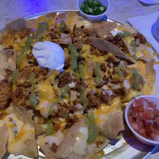 Bubba&apos;s Nachos- spicy!