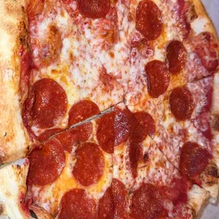 Pepperoni pizza