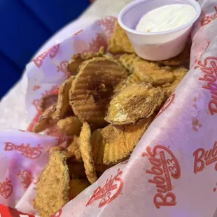 Crispy Fried Pickles
