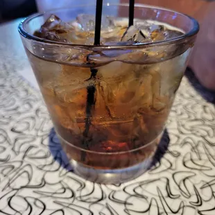 Bacardi and coke