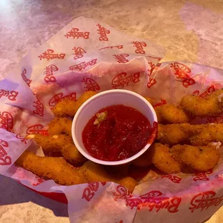 Crooked Fried Cheese