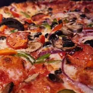 Veggie pizza