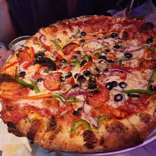 Veggie pizza
