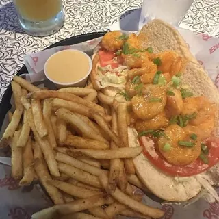 Shotgun Shrimp Po'Boy
