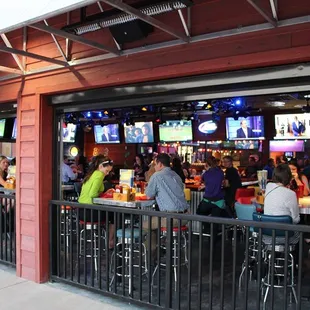 people sitting at a bar