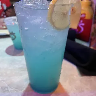 Bubba blue lemonade