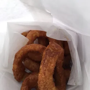 Onion rings are so good here!