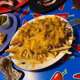 Loaded French Fries with pulled Pork