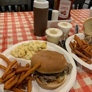 Pork BBQ Sandwich Plate