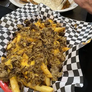 Brisket cheese fries