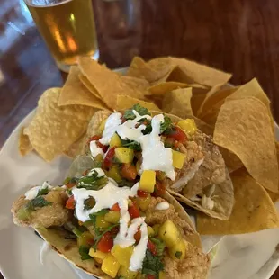 Mahi mahi tacos!