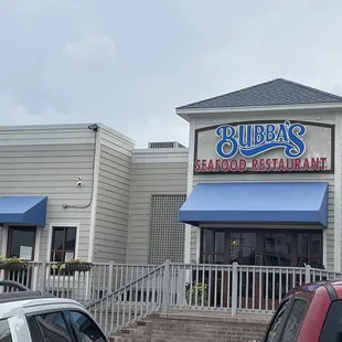 Restaurant Front from parking lot