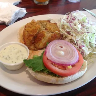 Crab Cake Sandwich