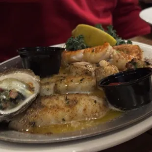 Broiled Seafood Combo