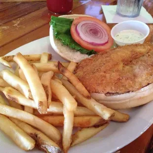 Brooks Rock Fish Sandwich