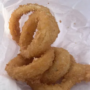 Onion rings-delicious!