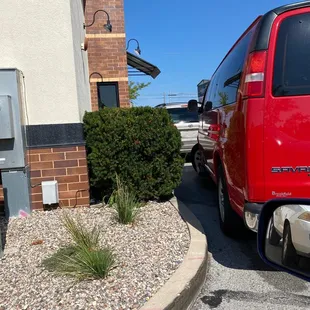 Bubba's Drive-thru packed on National Cheeseburger Day!