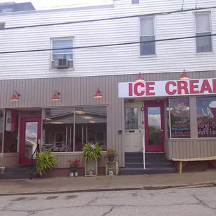 They added an ice cream shop.